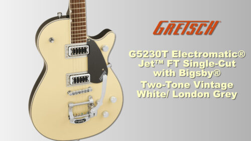 GRETSCH（グレッチ）のElectromaticシリーズ”Jet”にBigsbyビブラートを備えた「Jet FT Single-Cut with Bigsby」が発売！