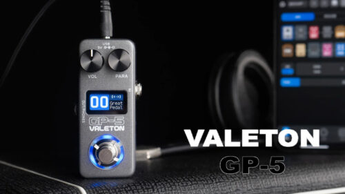 VALETON（ヴェイルトン）から超コンパクトなマルチエフェクター／IRローダー「GP-5」が発売！