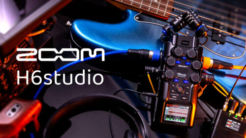 ZOOM(ズーム)より、ハンディレコーダーの頂点を極めるフラッグシップモデル『H6studio』が発売！