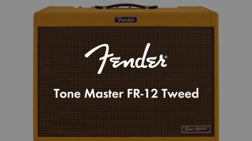 Fender（フェンダー）からフルレンジパワードスピーカー「Tone Master FR-12」のTweedカラーが発売！