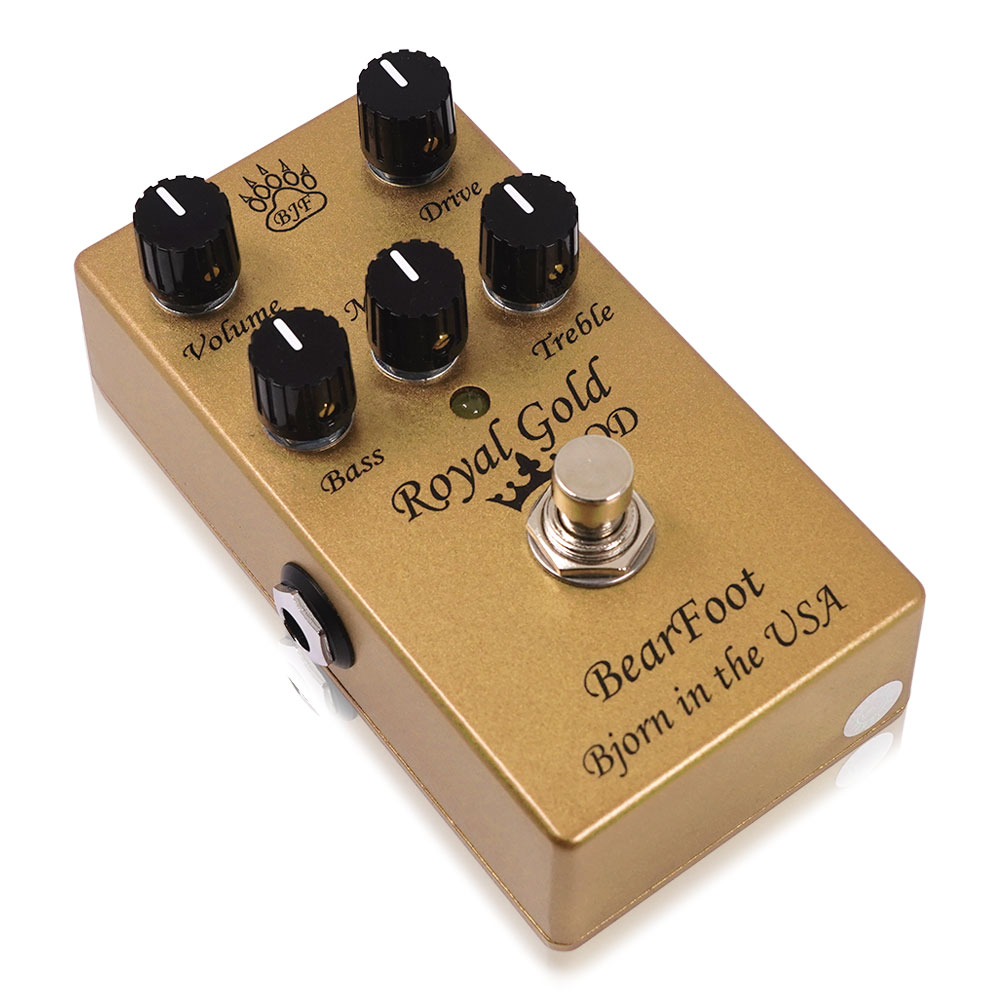 BearFoot FX ベアフットエフェクツ Royal Gold OD オーバードライブ ギターエフェクター