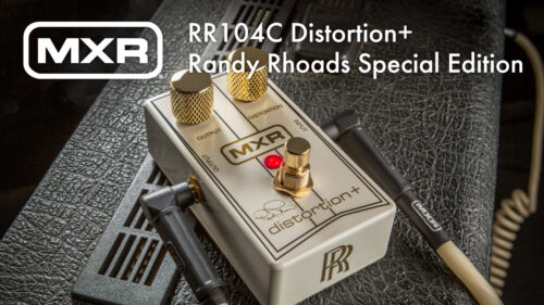 MXRからランディ・ローズの愛機を再現した特別仕様モデル「RR104C Randy Rhoads Special Edition Distortion+」が発売！
