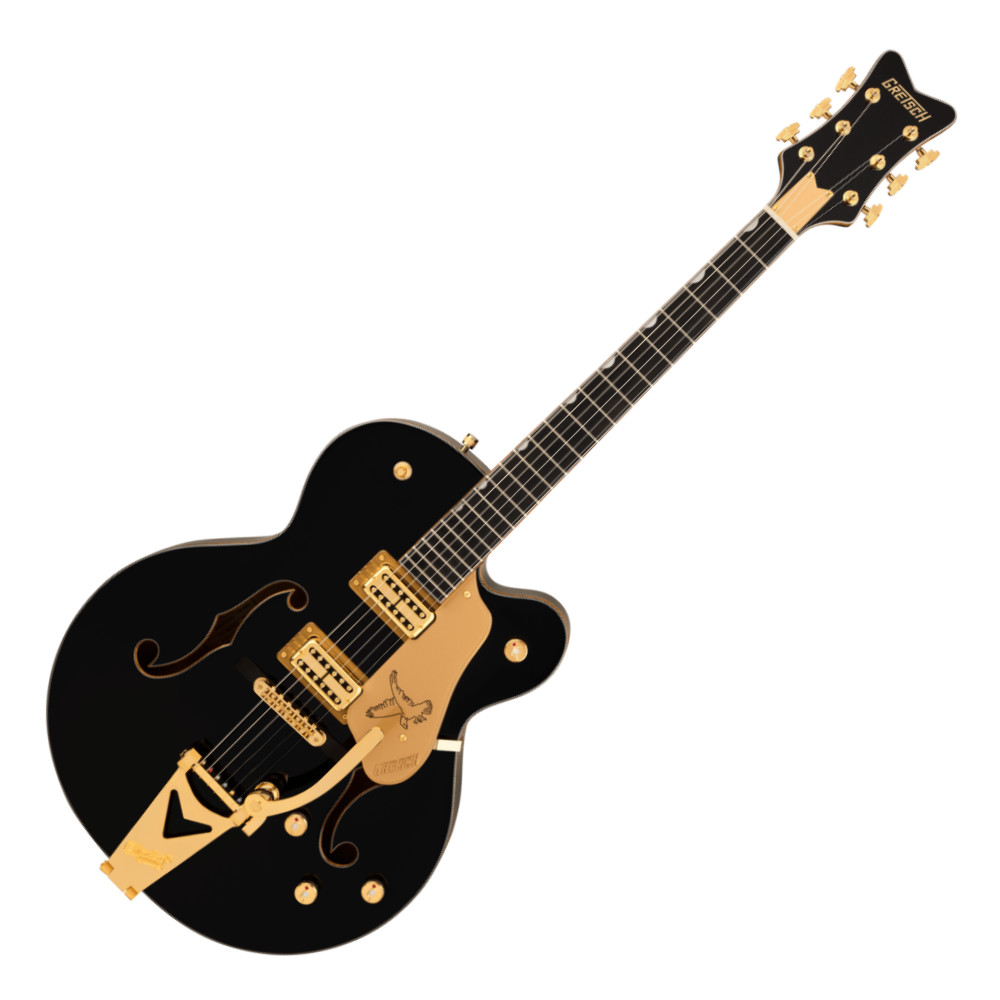 GRETSCH グレッチ Synchromatic Falcon Hollow Body Single-Cut with Bigsby Black エレキギター