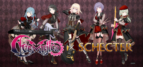 【予約開始！！】SCHECTER(シェクター) ファン待望のBanG Dream!から生まれたテレビアニメシリーズに登場するバンド「Ave Mujica」のメンバーモデルのギター/ベースが発売！