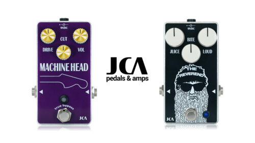 JCA Pedalsから MACHINE HEAD PEDALの限定エディション「MACHINE HEAD Purple Edition」、70〜80年代のビリー・ギボンズサウンドを再現した「THE REVEREND」が発売！