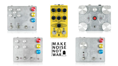 アメリカ、アイオワ州のハンドメイドエフェクターブランドMattoverse Electronics（マットバースエレクトロニクス）から ギターエフェクター5機種が発売！