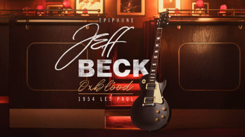 Jeff Beckの代名詞とも言える1954年製レスポール 通称“オックスブラッド” がEpiphone（エピフォン）から限定復刻！