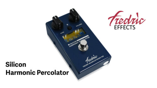 Fredric Effects（フレドリックエフェクツ）からヴィンテージハーモニックパーコレーターを再現したファズペダル「Silicon Harmonic Percolator」が発売！