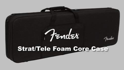 Fender（フェンダー）からギグバッグの持ち運びやすさとハードシェルケースの安全性を完璧に融合させた「Strat/Tele Foam Core Case」が発売！