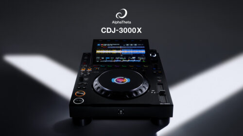 AlphaTheta（アルファシータ）からプロフェッショナルDJプレーヤーの次世代フラッグシップモデル「CDJ-3000X」が登場！