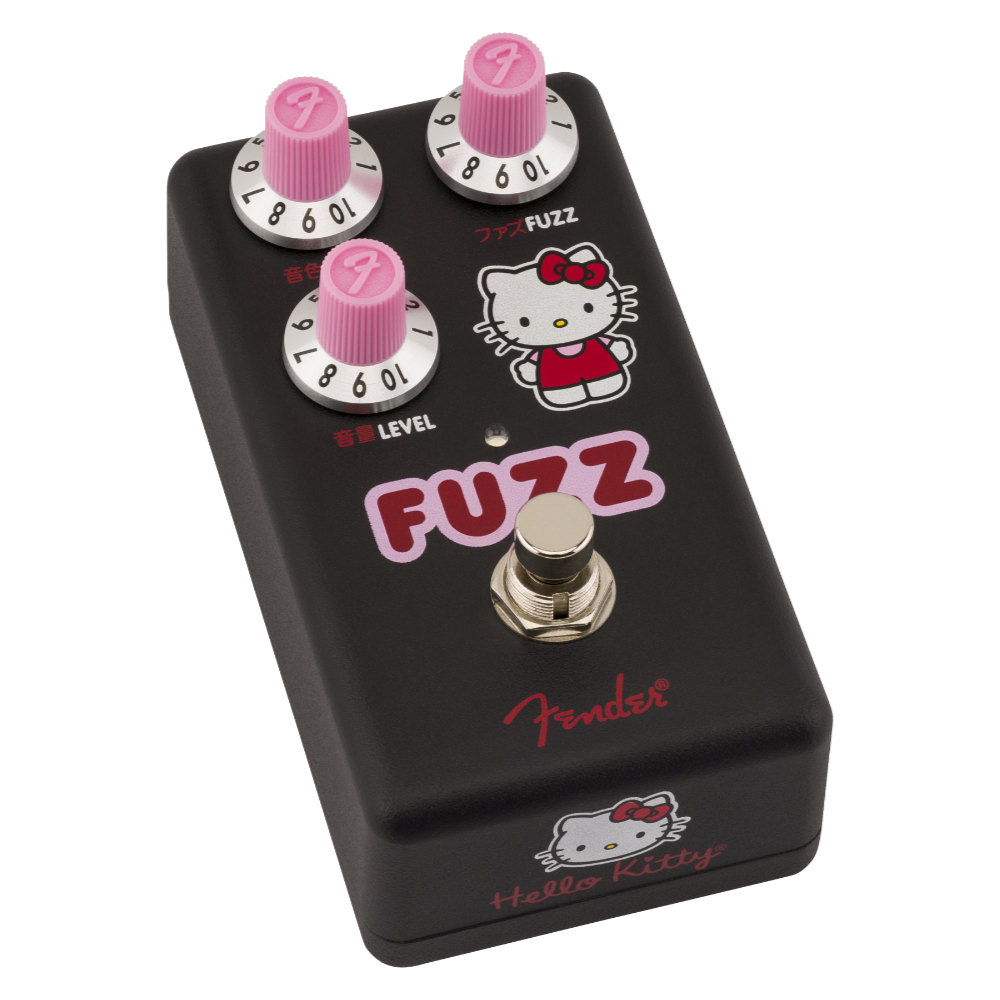 Fender フェンダー x Hello Kitty Black Fuzz Pedal ファズ ギターエフェクター
