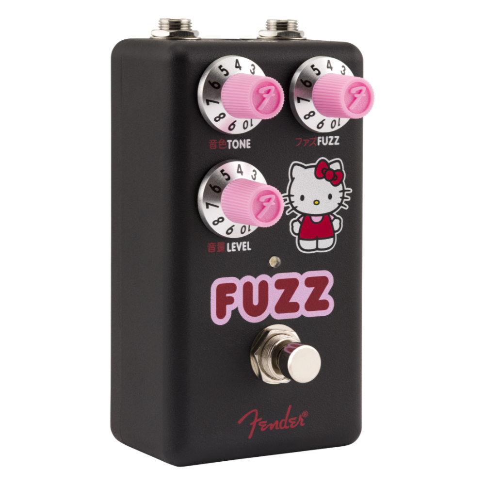 Fender フェンダー x Hello Kitty Black Fuzz Pedal ファズ ギターエフェクター