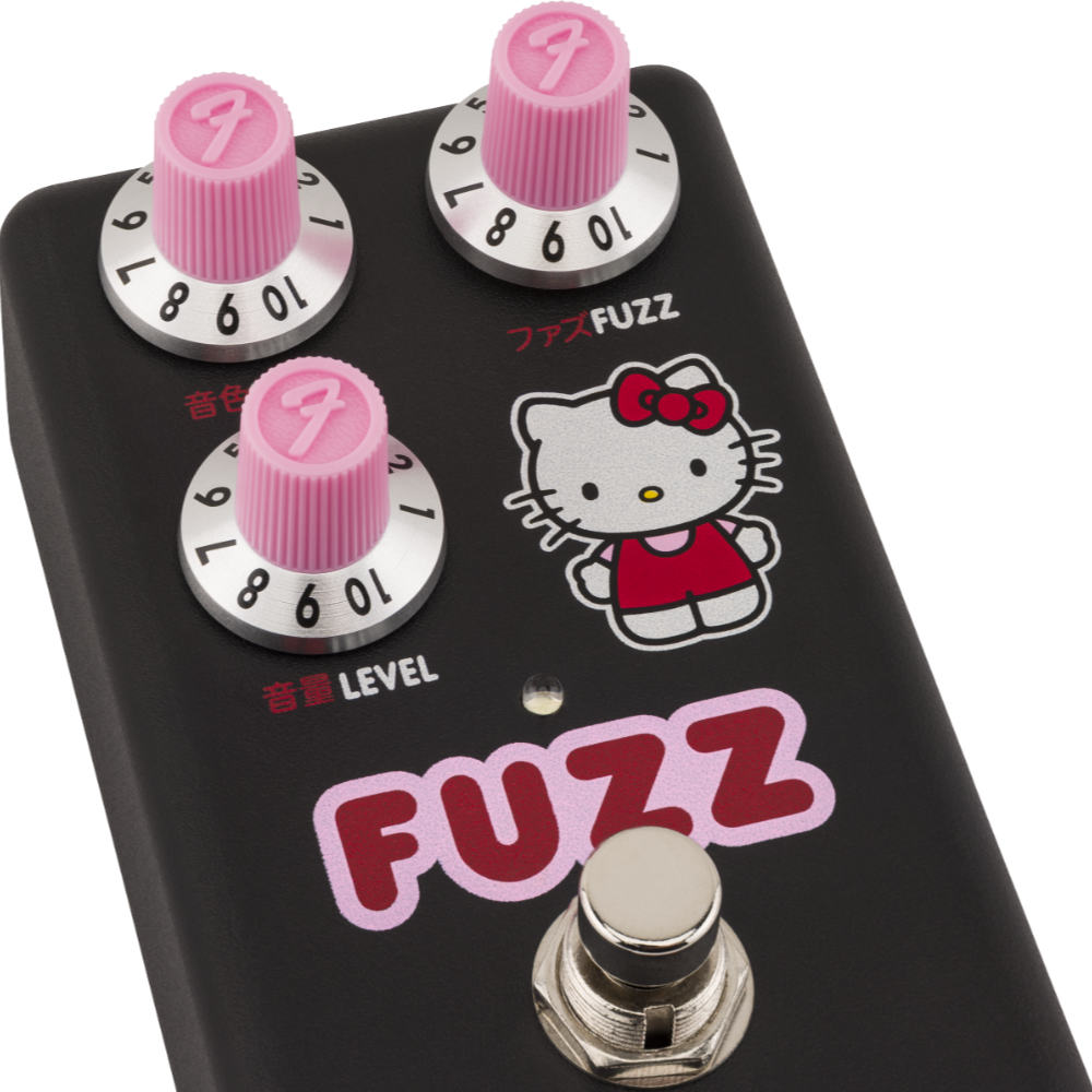 Fender フェンダー x Hello Kitty Black Fuzz Pedal ファズ ギターエフェクター