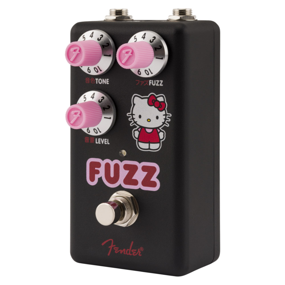 Fender フェンダー x Hello Kitty Black Fuzz Pedal ファズ ギターエフェクター