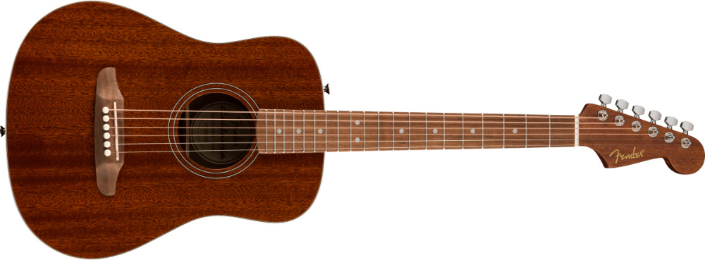 Fender フェンダー California Standard Redondo Mini with Bag Natural Sapele アコースティックギター