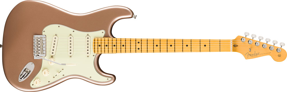 Fender フェンダー American Professional Classic Stratocaster MN Faded Firemist Gold エレキギター
