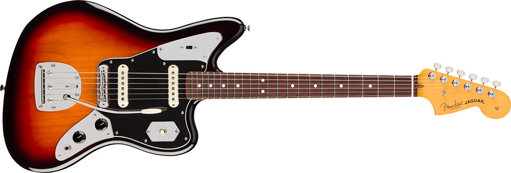 Fender フェンダー American Professional Classic Jaguar RW 3-Color Sunburst エレキギター