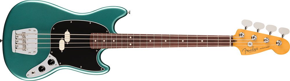 Fender フェンダー American Professional Classic Mustang Bass RW Faded Sherwood Green Metallic エレキベース
