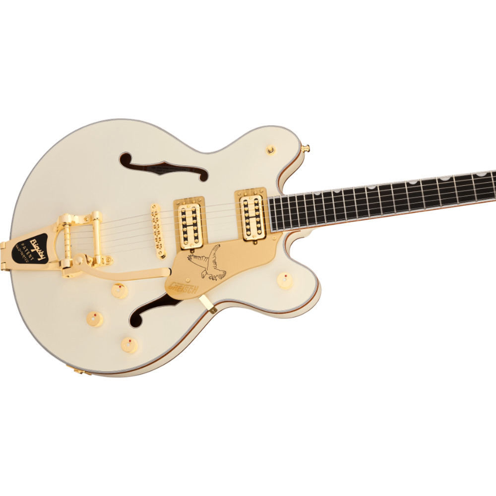 GRETSCH グレッチ Falcon Center Block LTD with String-Thru Bigsby and Gold Hardware Ebony Fingerboard Vintage White エレキギター