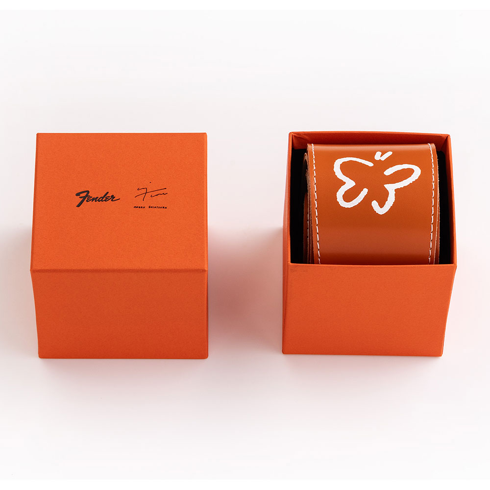 Fender フェンダー Moeka Shiotsuka Signature Strap Orange ギターストラップ