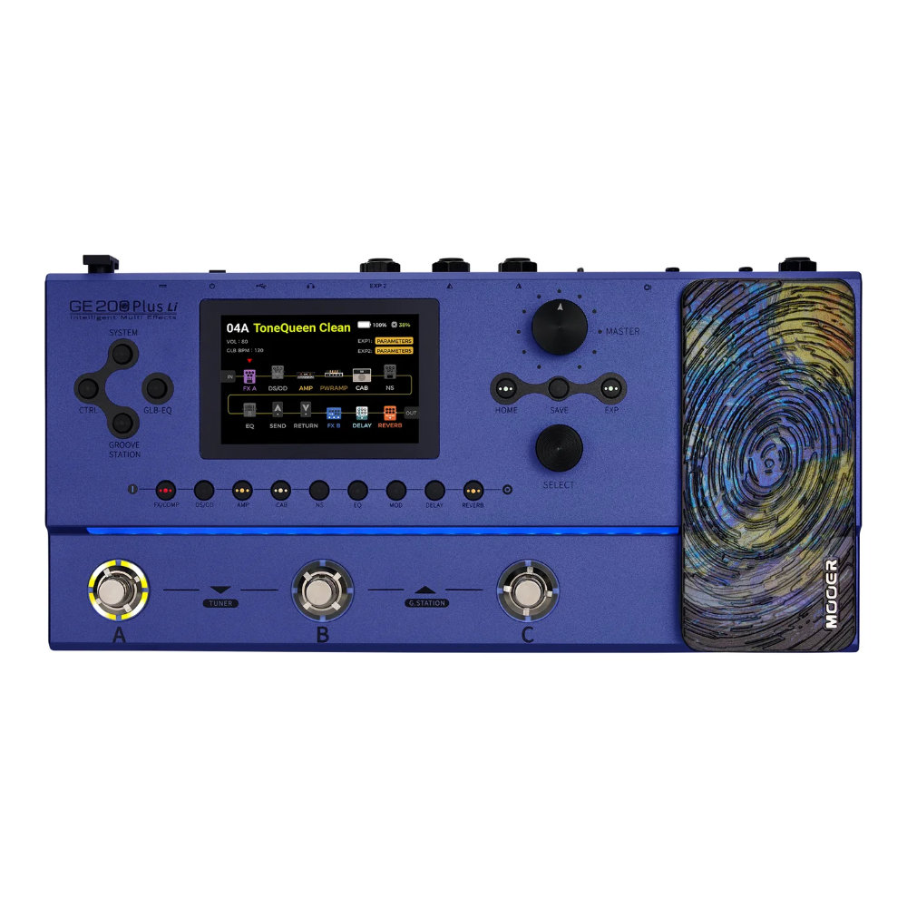 Mooer GE200 Plus Li マルチエフェクター