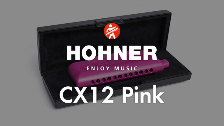 HOHNERからピンクのクロマチックハーモニカ「CX12 Pink」が発売。
