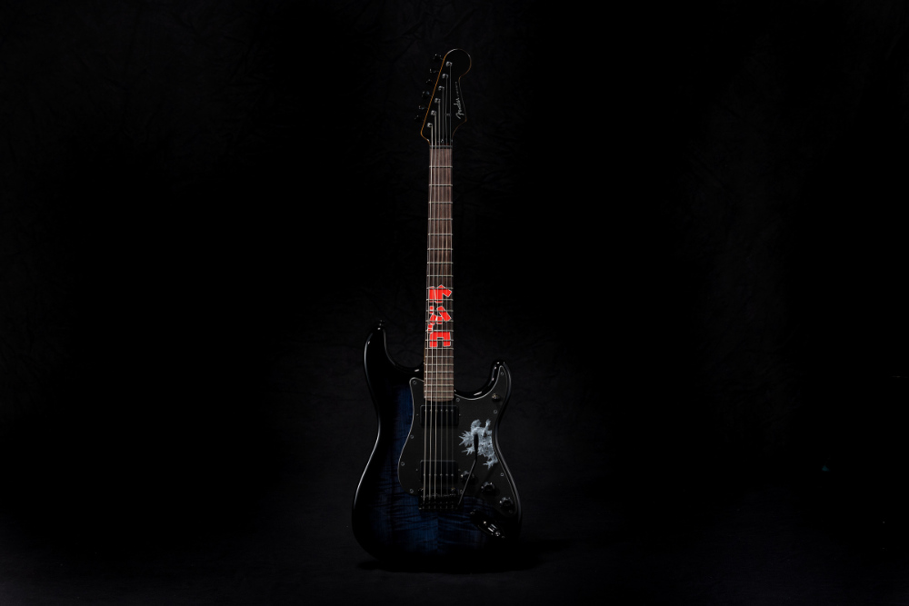 Fender フェンダー Made in Japan Godzilla Stratocaster RW Gouzilla Blue エレキギター ゴジラ ストラトキャスター