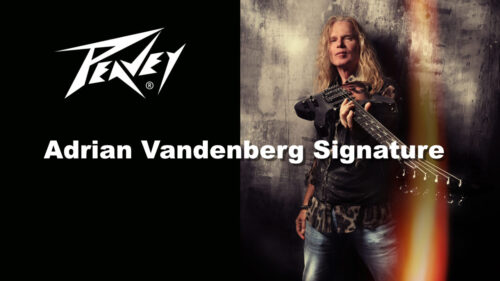 PEAVEY（ピーヴィー）から、WHITESNAKEでの活動で知られる、エイドリアン・ヴァンデンバーグのシグネイチャーモデル「Adrian Vandenberg Signature」が復刻！