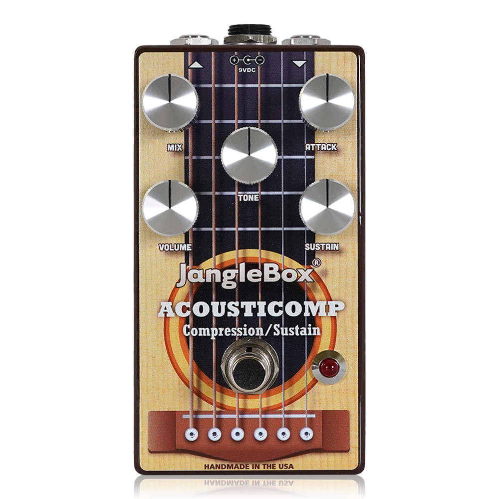 JangleBox ジャングルボックス Acousticomp コンプレッサー アコースティックギター用エフェクター
