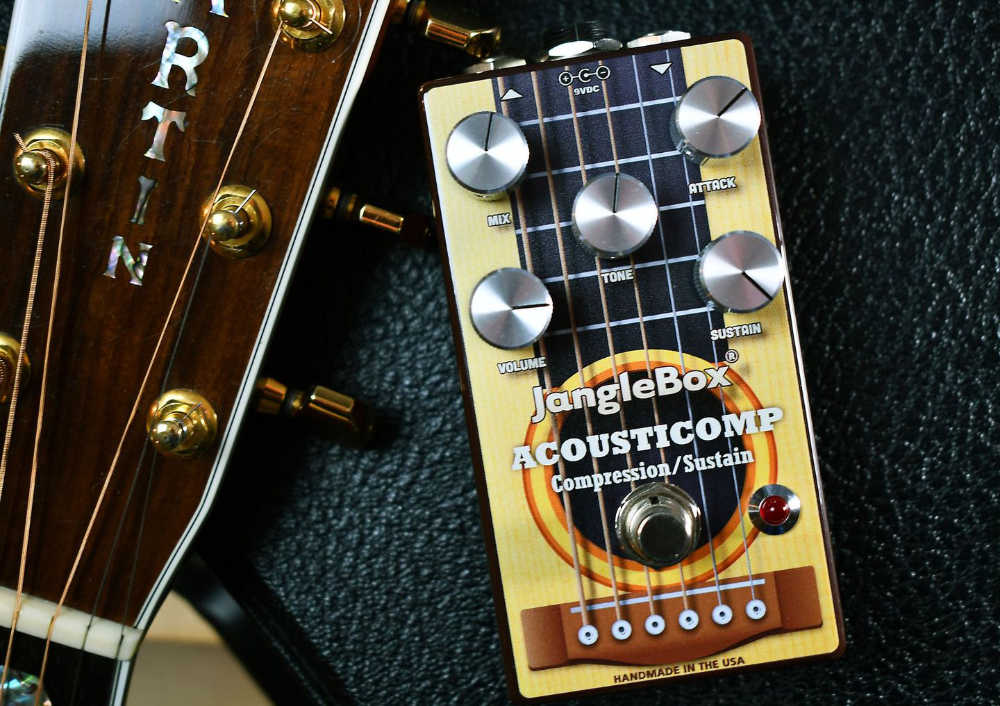 JangleBox ジャングルボックス Acousticomp コンプレッサー アコースティックギター用エフェクター