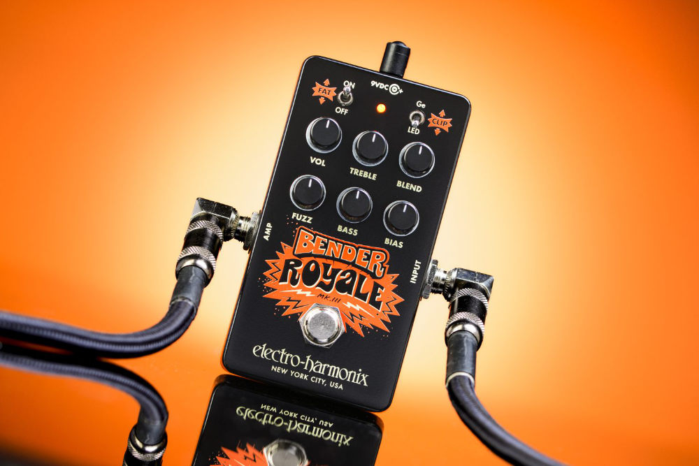 エフェクター ELECTRO-HARMONIX BENDER ROYAL BLACK エレクトローハーモニクス Germanium Fuzz ゲルマニウムファズ Tonebenderスタイル