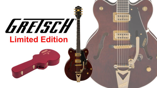 GRETSCH（グレッチ）から アビーロードスタジオとの特別なコラボによる限定モデル「Abbey Road Studiomatic Hollow Body with Bigsby」が発売！