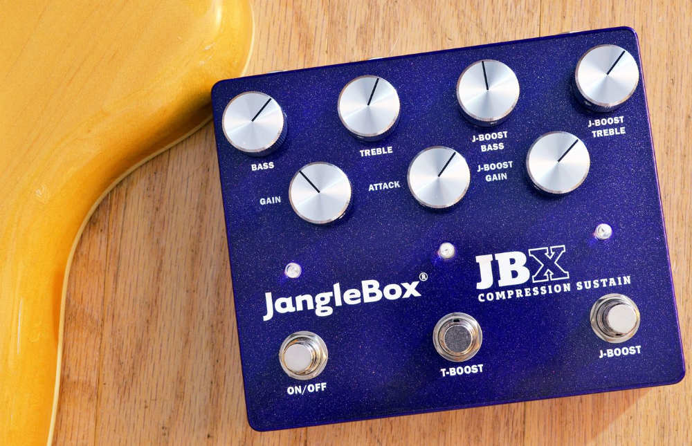 JangleBox ジャングルボックス JBX ブースター コンプレッサー ギターエフェクター