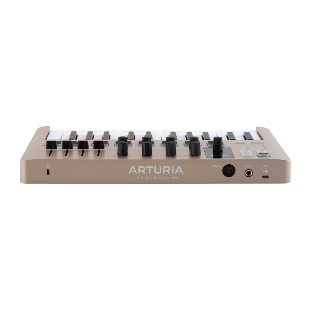 ARTURIA アートリア MiniLab 3 CHAMPAGNE シャンパーニュカラー USB/MIDIキーボード パッド コントローラー 【Analog Lab Intro他バンドルソフト付き】