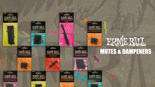 Ernie Ball（アーニーボール）から ギター＆ベース用アクセサリー「Mutes & Dampeners」全6種が発売！