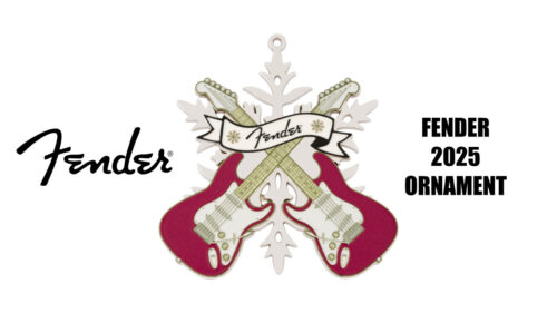 Fender(フェンダー)から シリアルナンバー入りの数量限定コレクターズアイテム「Fender 2025 Ornament」が発売! Fender(フェンダー)から シリアルナンバー入りの数量限定コレクターズアイテム「Fender 2025 Ornament」が発売!