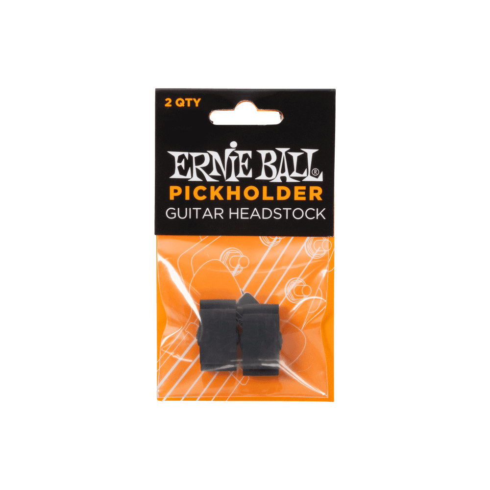 ERNIE BALL 9641 PICKHOLDER HEADSTOCK P09641 ヘッド取り付け型ピックホルダー 2個入り エレキギター用 アーニーボール