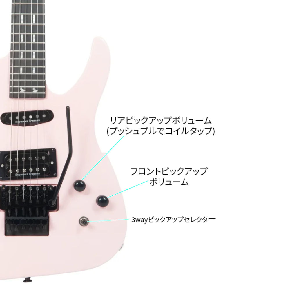 Adrian Vandenberg Signature Guitar Rock-it Pink