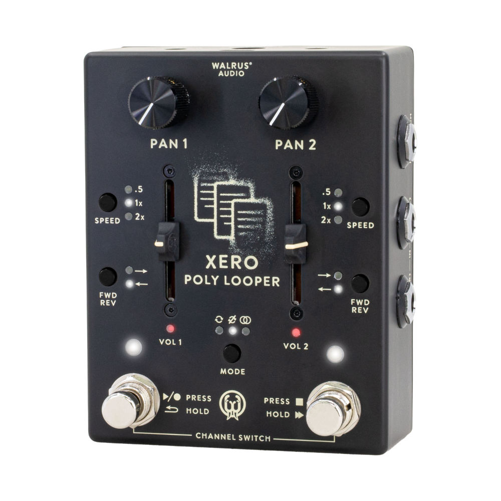 WALRUS AUDIO ウォルラスオーディオ WAL-XPL #B Xero Polylooper Black デュアルチャンネル ルーパー エフェクター