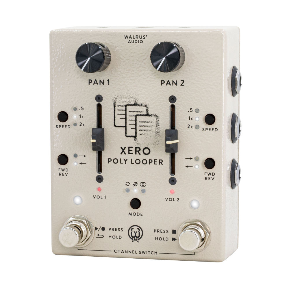 WALRUS AUDIO ウォルラスオーディオ WAL-XPL #C Xero Polylooper Cream デュアルチャンネル ルーパー エフェクター