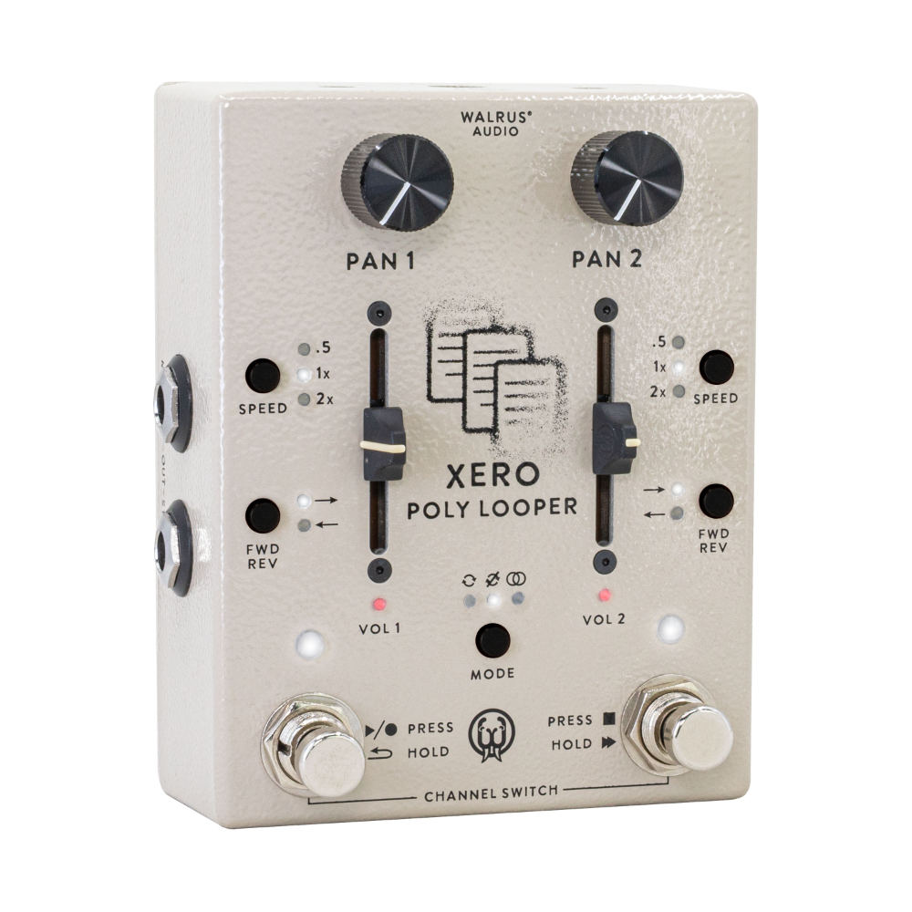 WALRUS AUDIO ウォルラスオーディオ WAL-XPL #C Xero Polylooper Cream デュアルチャンネル ルーパー エフェクター