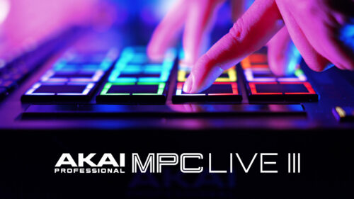 AKAI Professional(アカイプロフェッショナル)、直感的で包括的なサンプリング、シーケンシング、エフェクト機能により、現代の音楽制作に欠かせないツール「MPC Live III」が発売！