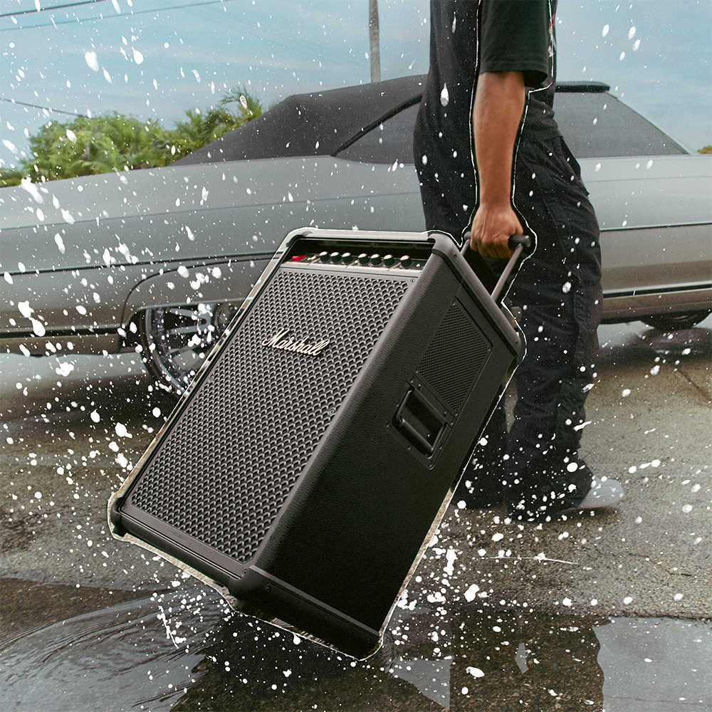 MARSHALL マーシャル Bromley 750 Black and Brass ワイヤレスパーティースピーカー ポータブルスピーカー