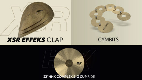 SABIAN(セイビアン)より、ライドシンバル、エフェクトシンバル2種が新登場！