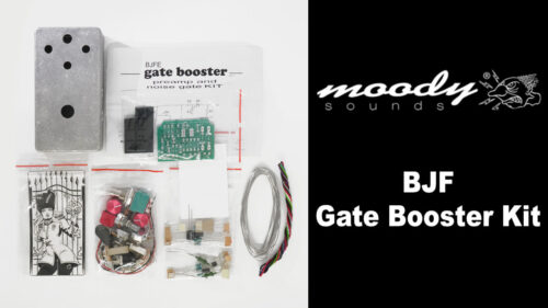 Moody Sounds（ムーディーサウンズ）から、ノイズゲートとFETブースターの2in1自作キット「BJF Gate Booster Kit」が発売！