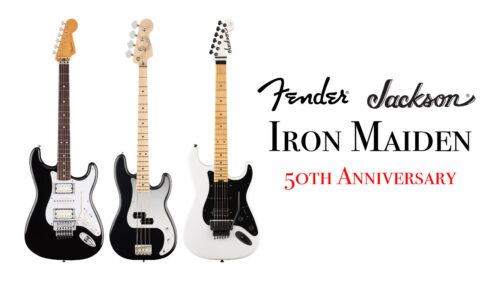 Fender（フェンダー） & Jackson（ジャクソン）から Iron Maiden結成50周年記念アーティストモデルが登場！