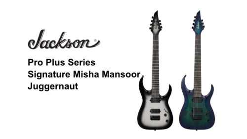 Jackson（ジャクソン）Pro Plusシリーズから メタルバンドPeripheryのギタリスト、ミーシャ・マンソー シグネチャー 7弦モデルが登場！