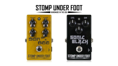 アメリカのエフェクターブランド Stomp Under Footから ヴィンテージサウンドを高いクオリティで再現したペダル「SON OF A BEE」「SONIC BLACK」が発売! アメリカのエフェクターブランド Stomp Under Footから ヴィンテージサウンドを高いクオリティで再現したペダル「SON OF A BEE」「SONIC BLACK」が発売!
