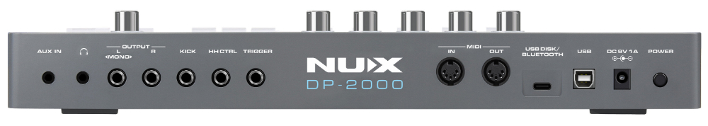 NUX ニューエックス DP-2000 パーカッションパッド 8つのストライクパッドを搭載