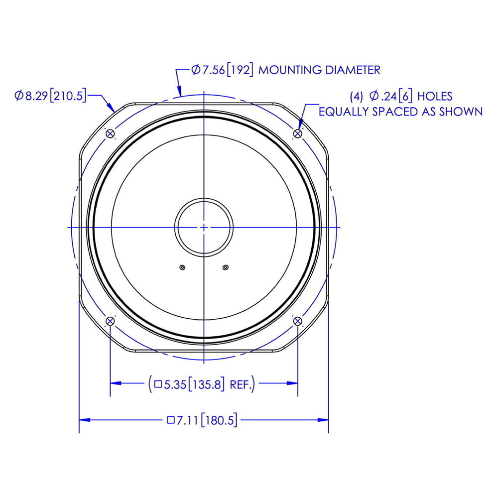 Bold North Audio ボールドノースオーディオ MS10-W リプレイスメント ウーファー
